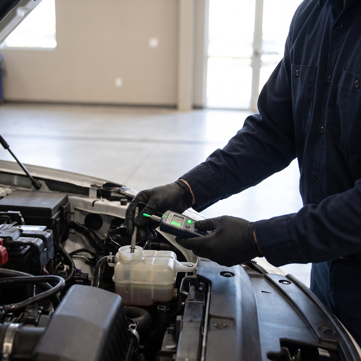 Brake fluid test