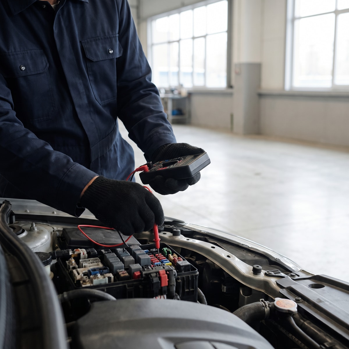 Electrical Checked — Compressor clutch and controls