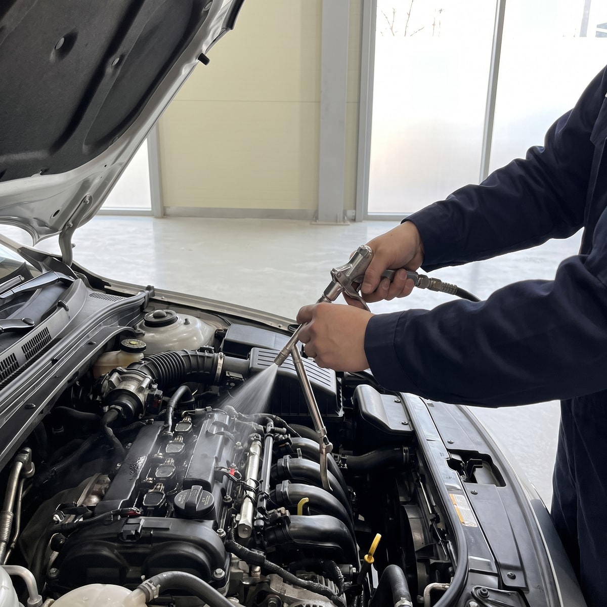 Deposits Removed — Direct injection builds them up