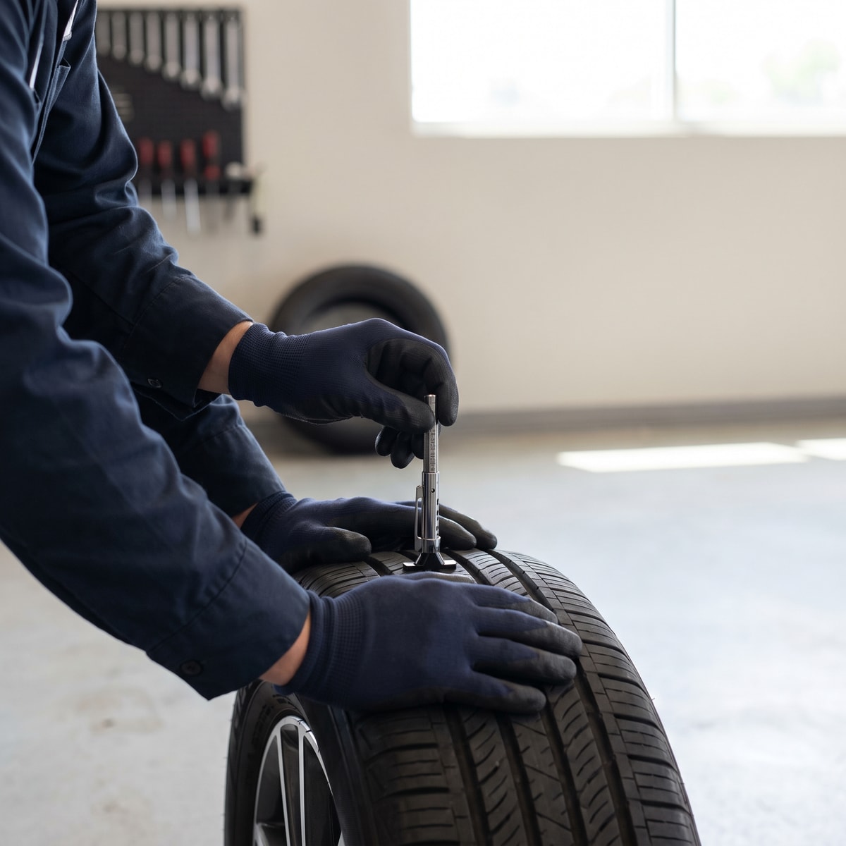 Tread Measured — Recorded on your inspection report