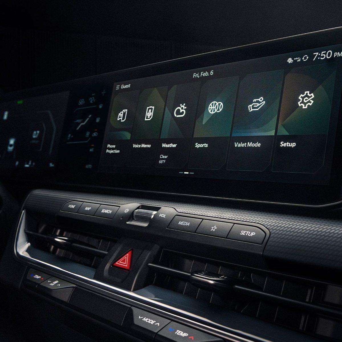 Kia K4 Dual panoramic display