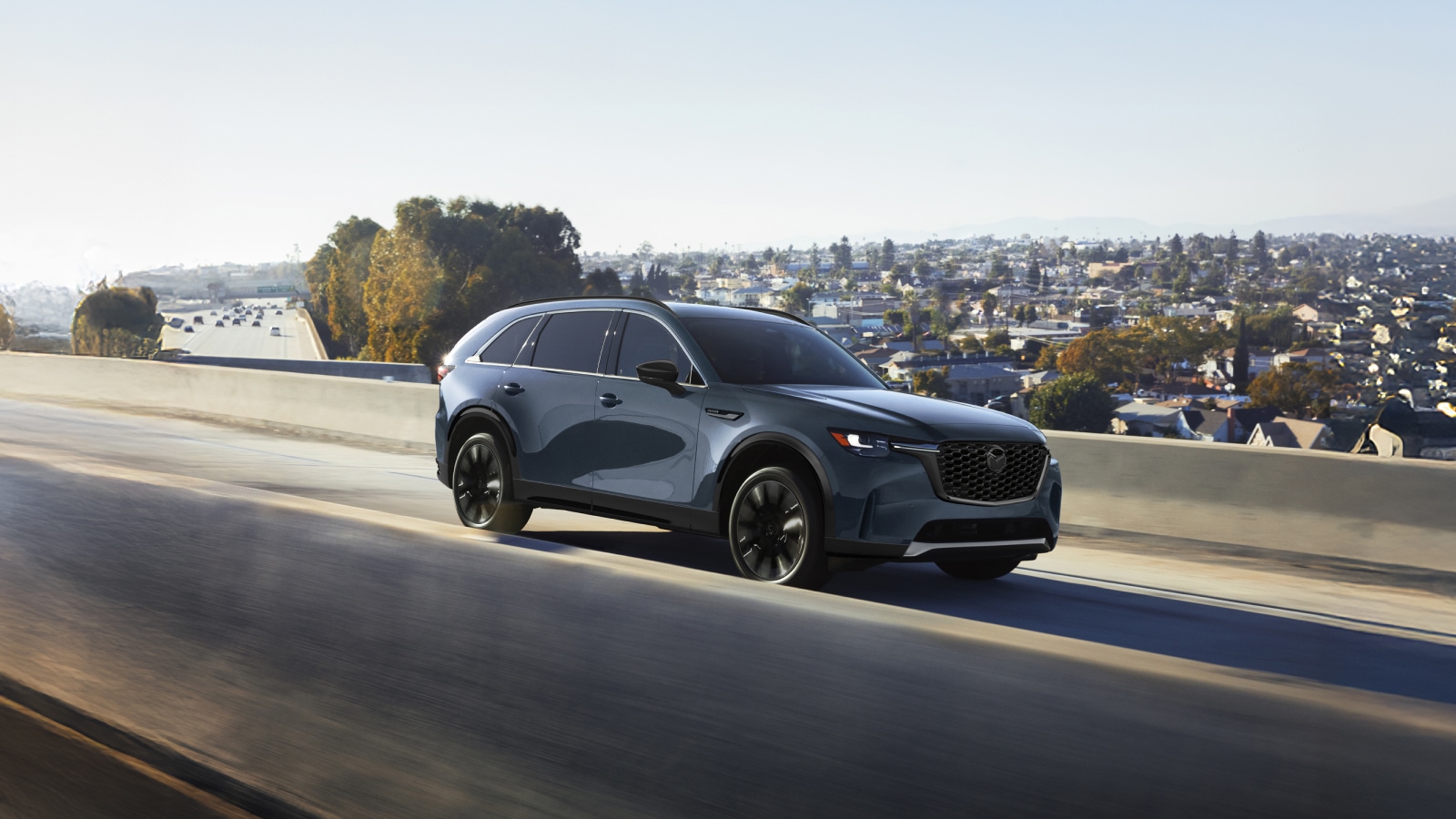 Mazda CX-90 with the blackout exterior package