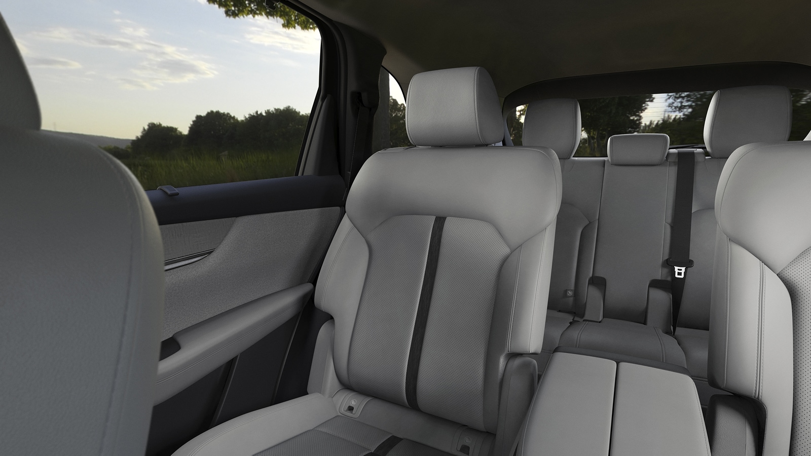Second-row captain chairs in the Mazda CX-90
