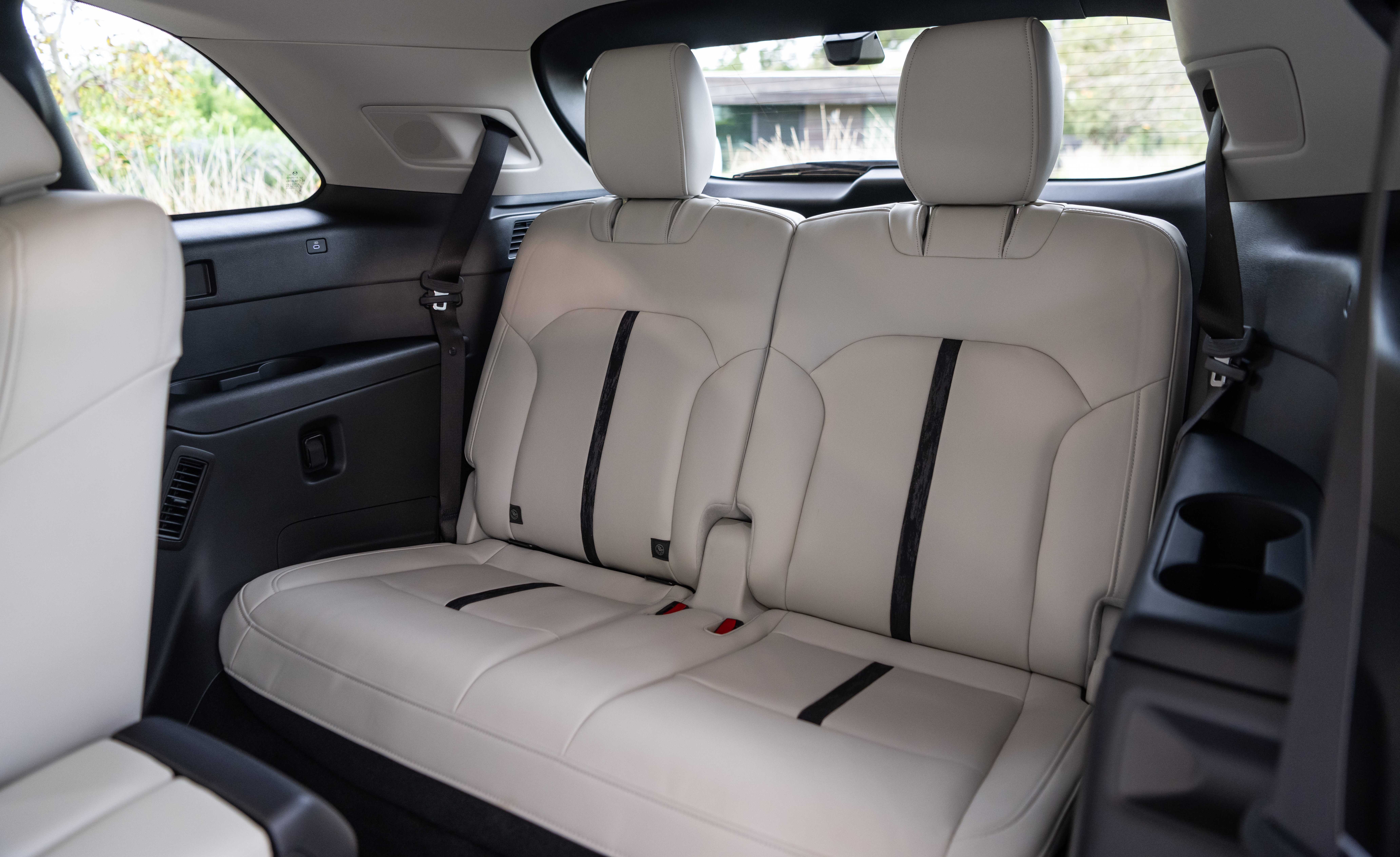 Third-row seating in the Mazda CX-90