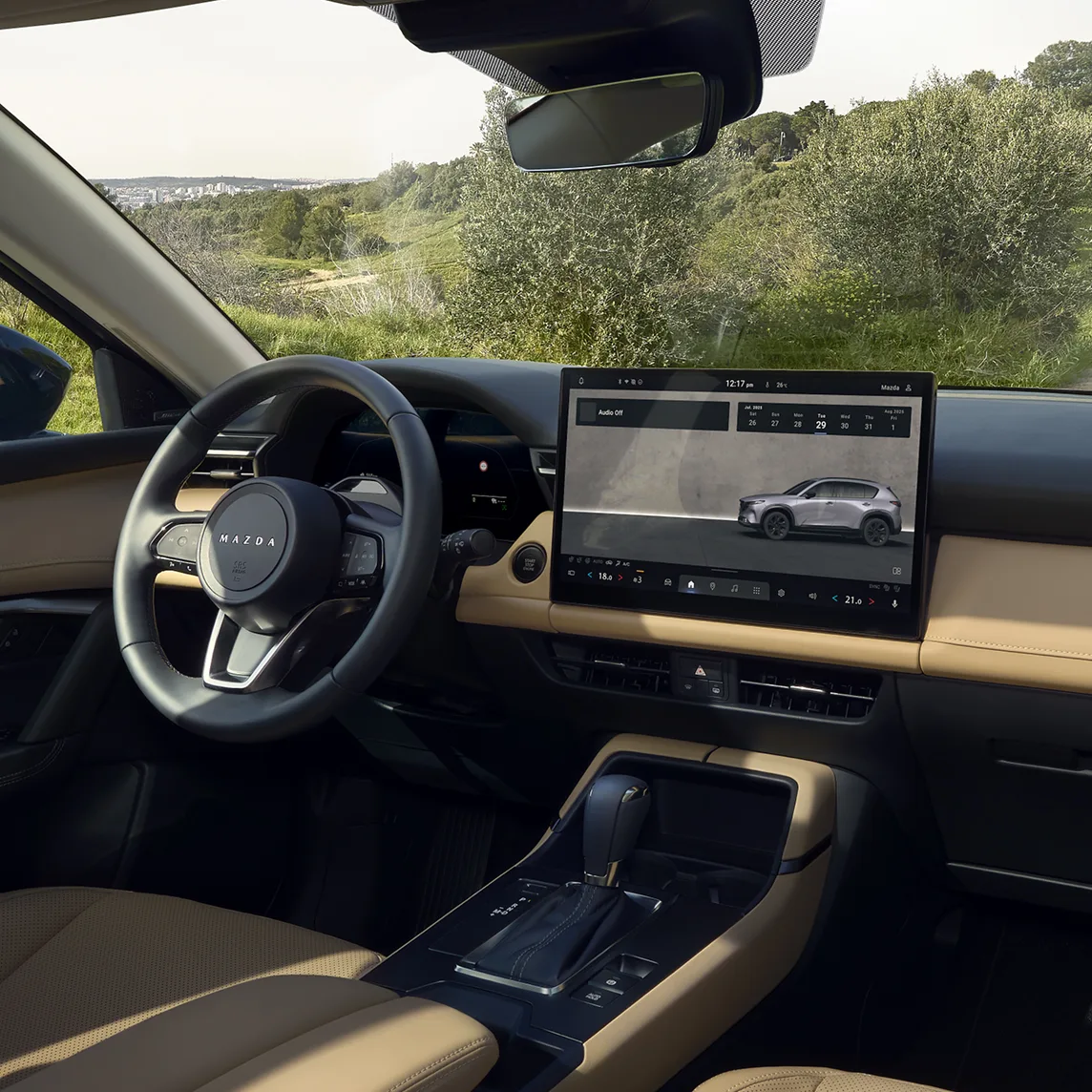 15.6-inch centre touchscreen in the Mazda CX-5
