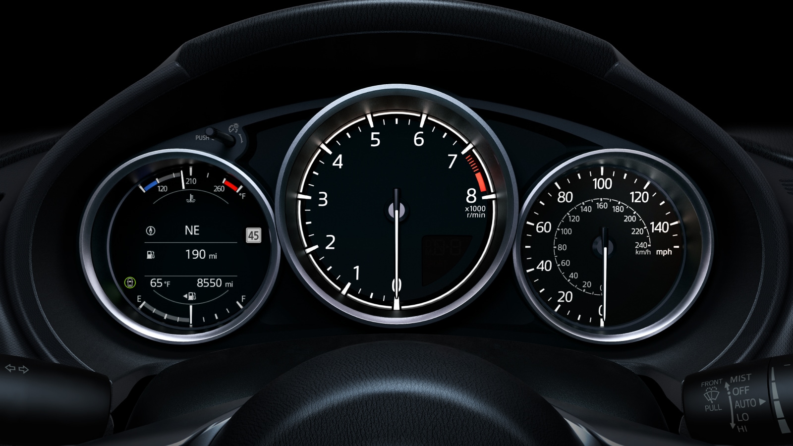 181-hp engine in the Mazda MX-5 Miata
